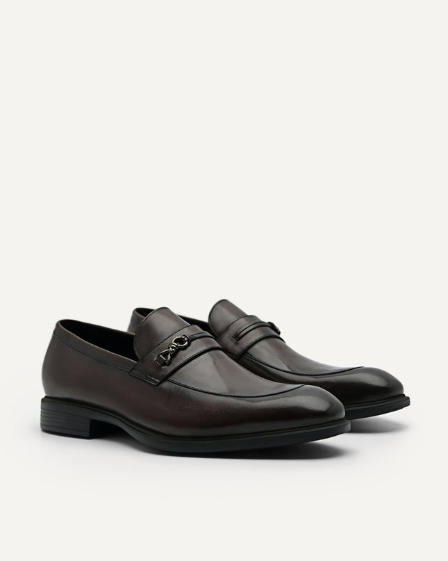 Altitude Lightweight Metal Bit Leather Loafers