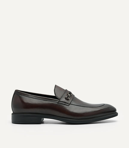 Altitude Lightweight Metal Bit Leather Loafers