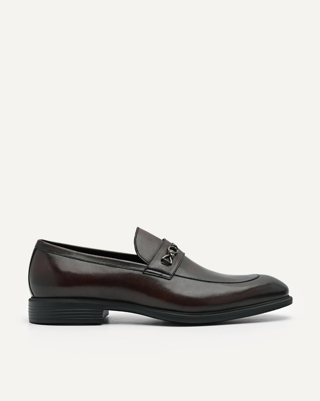Altitude Lightweight Metal Bit Leather Loafers