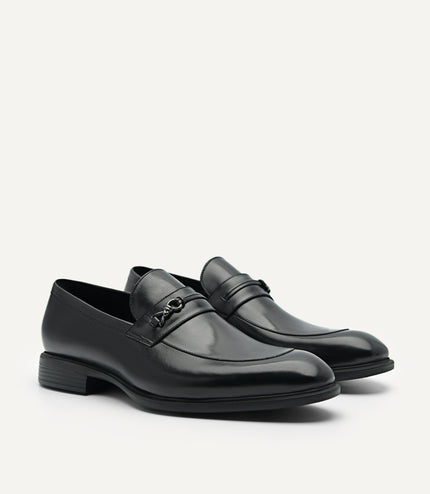 Altitude Lightweight Metal Bit Leather Loafers