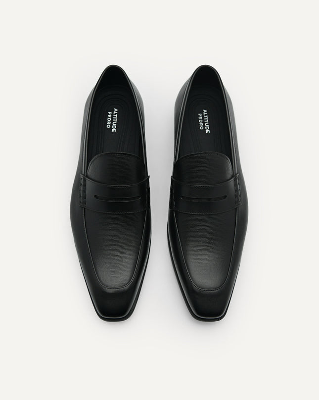 Altitude Lightweight Leather Penny Loafers
