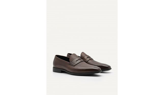 Altitude Lightweight Leather Penny Loafers