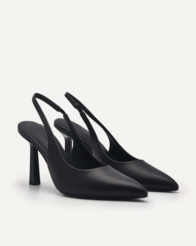 PEDRO Studio Liza Leather Slingback Pumps