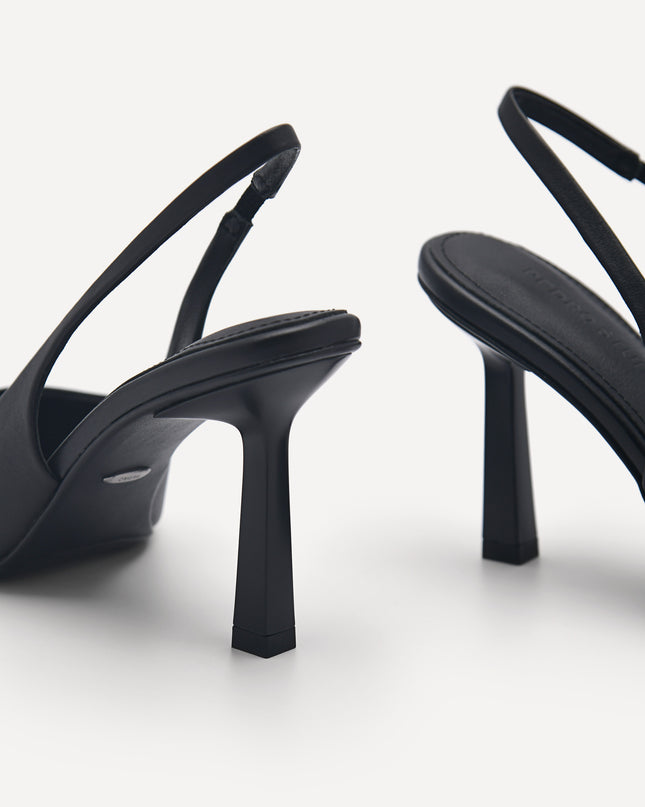 PEDRO Studio Liza Leather Slingback Pumps