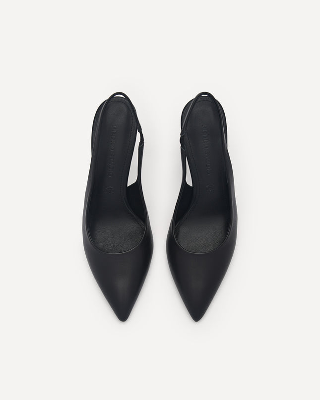 PEDRO Studio Liza Leather Slingback Pumps