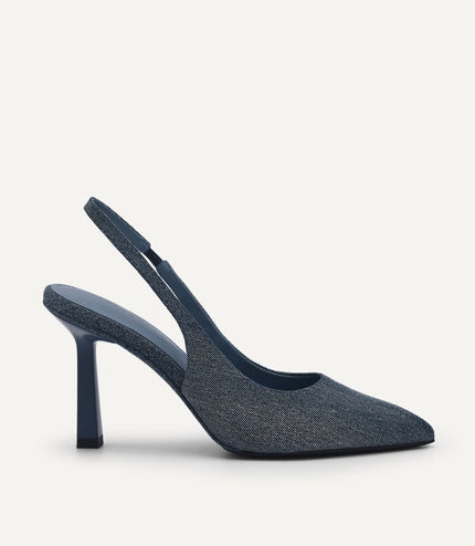 PEDRO Studio Liza Leather Slingback Pumps