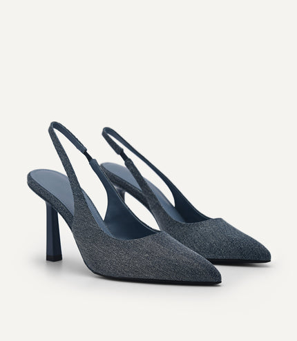 PEDRO Studio Liza Leather Slingback Pumps