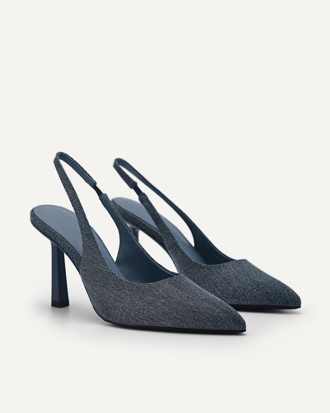 PEDRO Studio Liza Leather Slingback Pumps