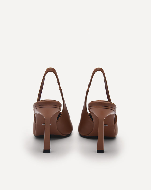 PEDRO Studio Liza Leather Slingback Pumps