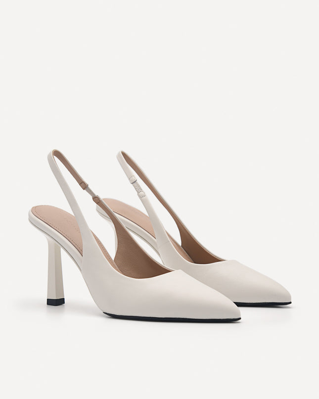 PEDRO Studio Liza Leather Slingback Pumps
