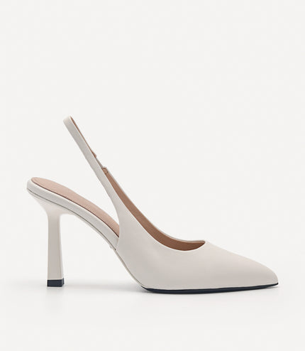 PEDRO Studio Liza Leather Slingback Pumps