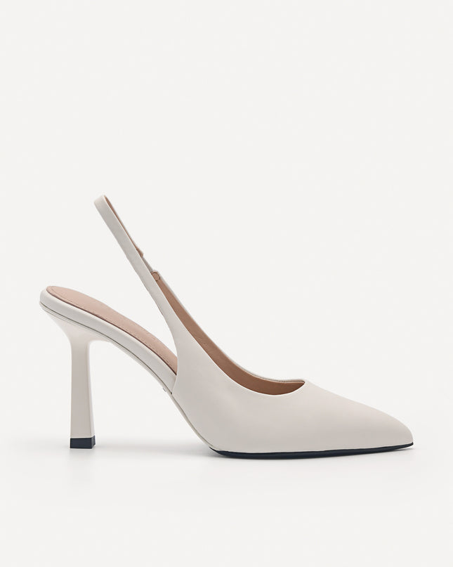 PEDRO Studio Liza Leather Slingback Pumps