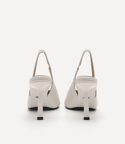 PEDRO Studio Liza Leather Slingback Pumps