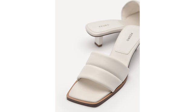 Heel Slip-On Sandals
