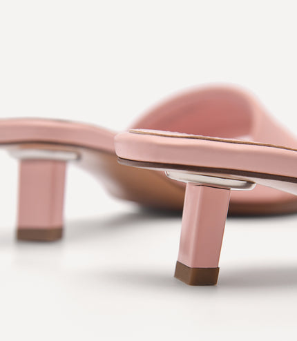 Heel Slip-On Sandals