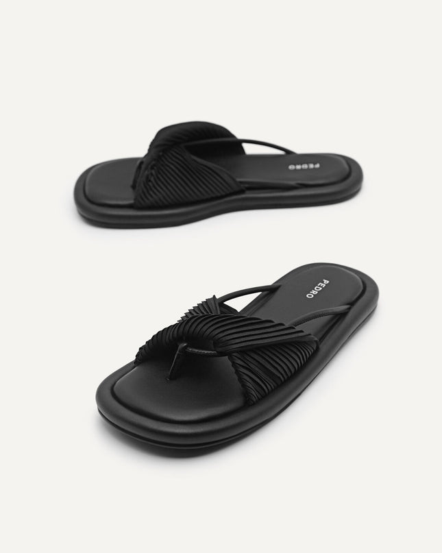 rePEDRO Pleated Sandals