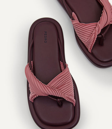 rePEDRO Pleated Sandals