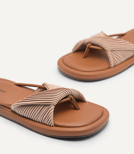 rePEDRO Pleated Sandals