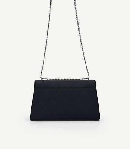 Rina Satin Shoulder Bag