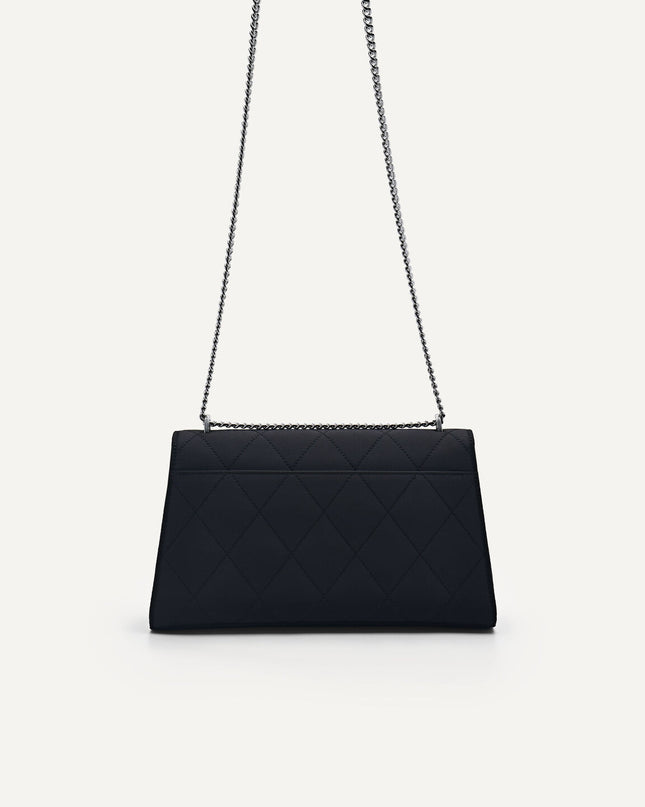 Rina Satin Shoulder Bag