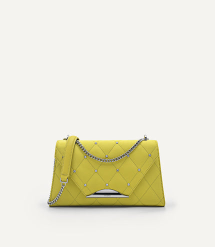 Rina Satin Shoulder Bag