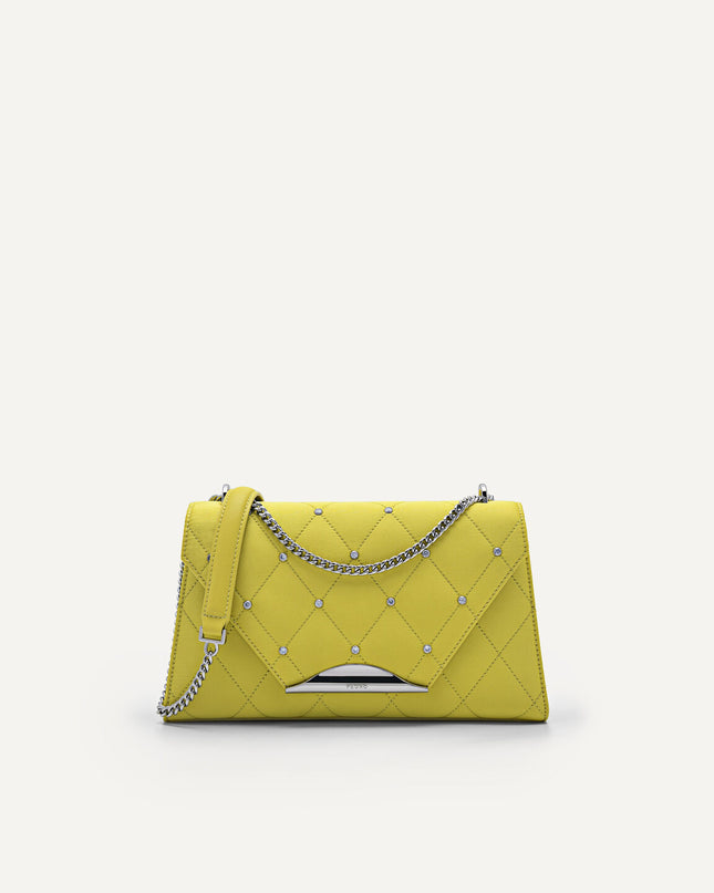 Rina Satin Shoulder Bag