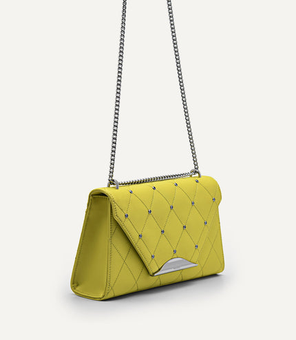 Rina Satin Shoulder Bag