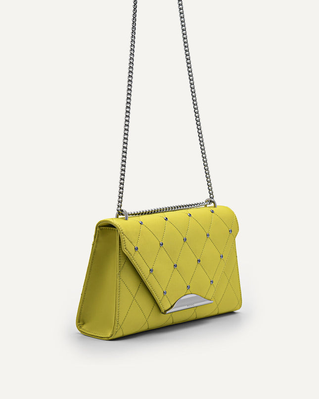 Rina Satin Shoulder Bag