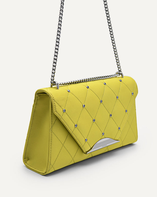 Rina Satin Shoulder Bag