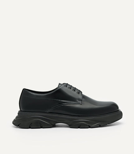Hybrix Leather Derby Shoes