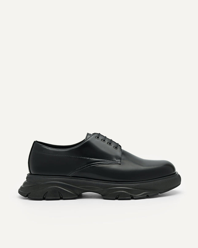 Hybrix Leather Derby Shoes
