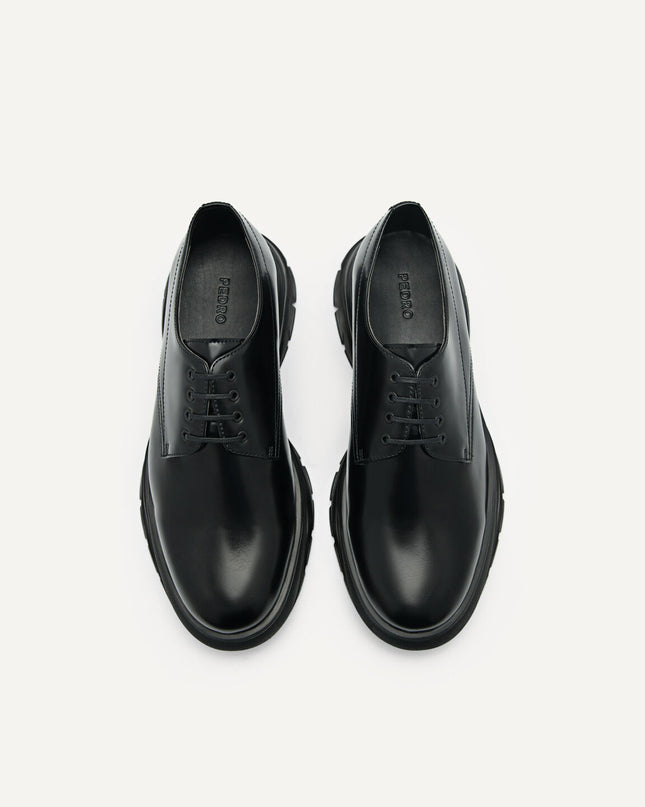 Hybrix Leather Derby Shoes