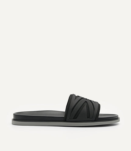 Nova Slide Sandals - Black
