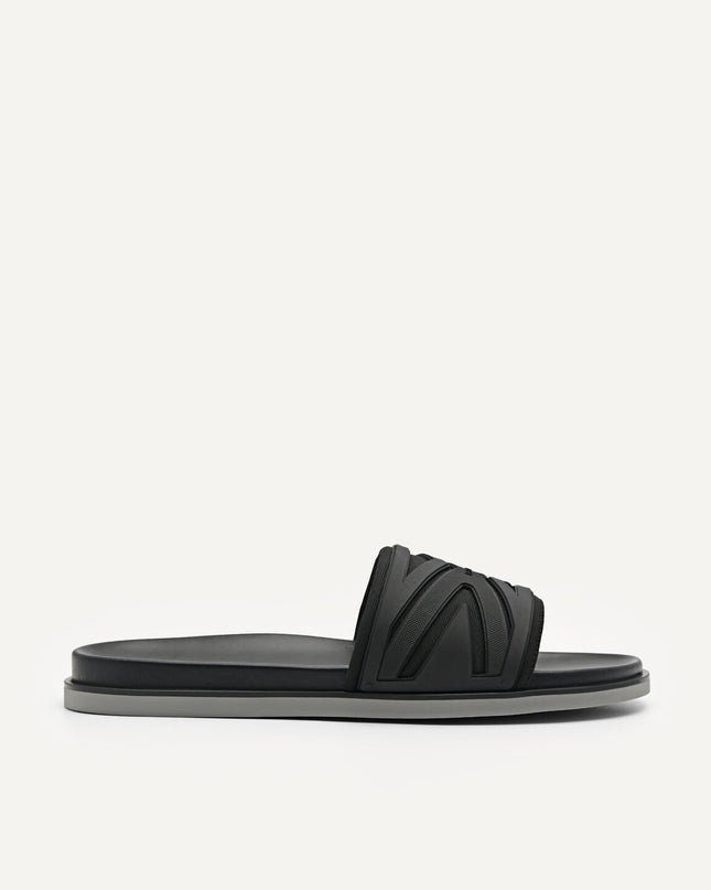 Nova Slide Sandals - Black