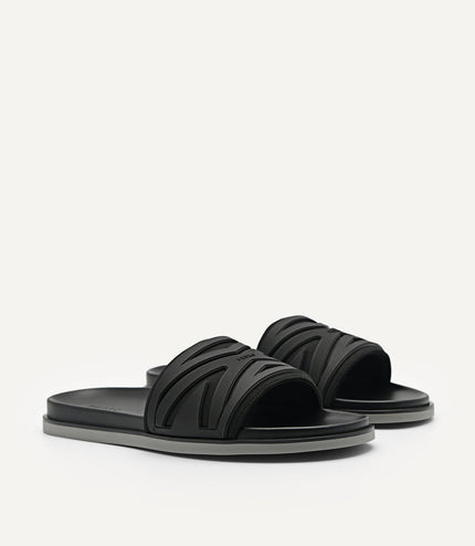 Nova Slide Sandals - Black