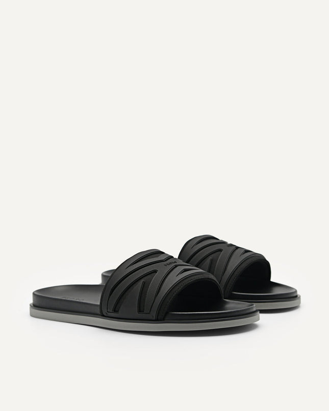 Nova Slide Sandals - Black