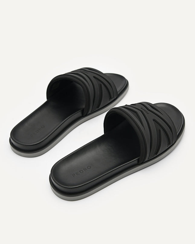 Nova Slide Sandals - Black
