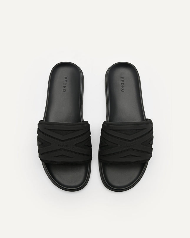 Nova Slide Sandals - Black