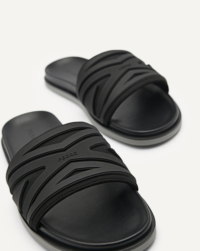 Nova Slide Sandals - Black