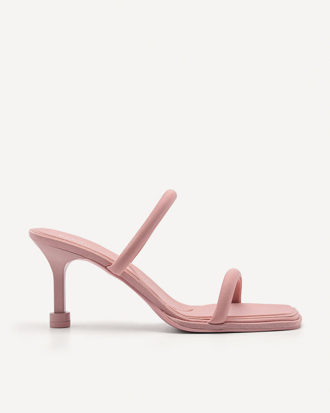 Bianca Strappy Heel Sandals - Blush