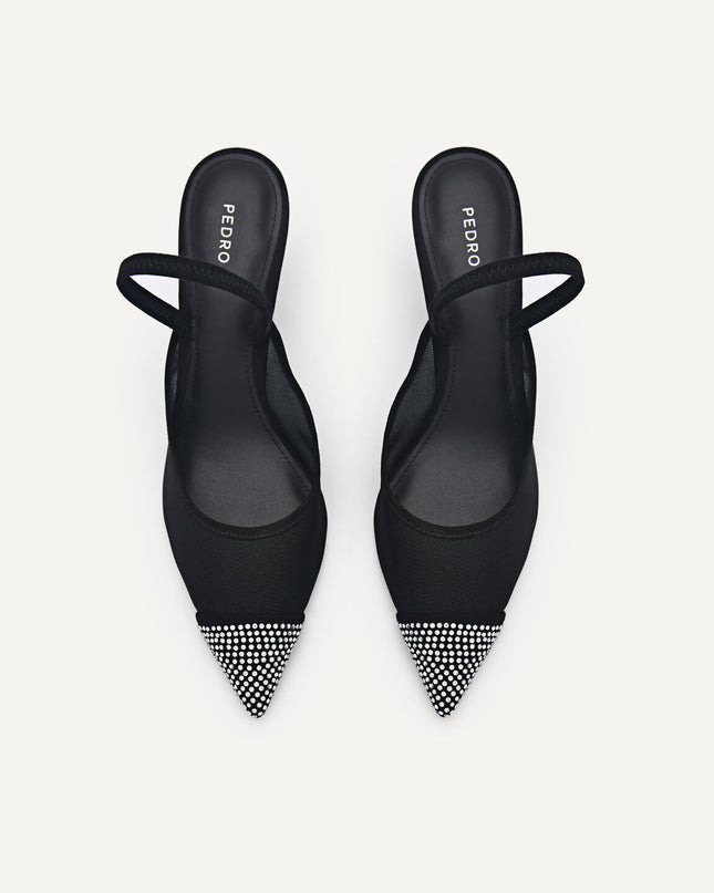 Rina Mesh Slingback Pumps