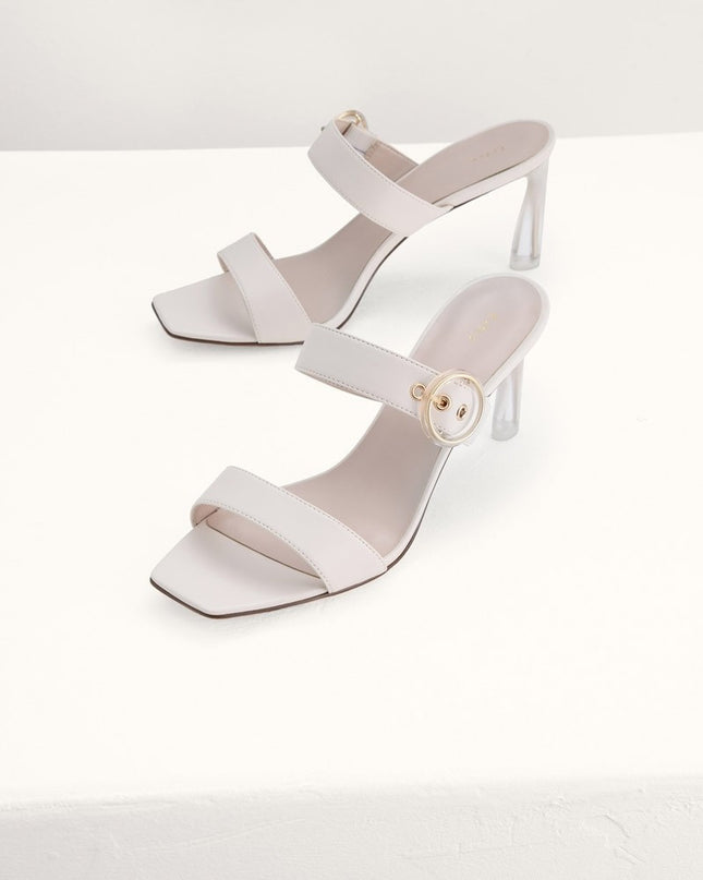 Buckled Heeled Sandals