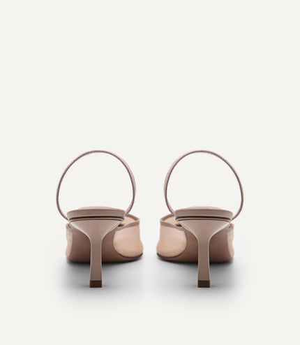Rina Mesh Slingback Pumps