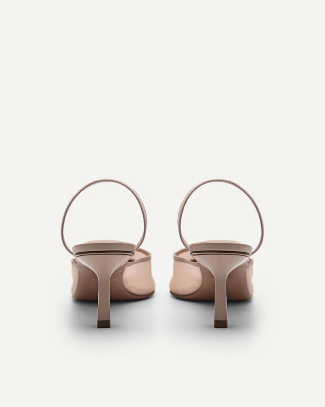 Rina Mesh Slingback Pumps
