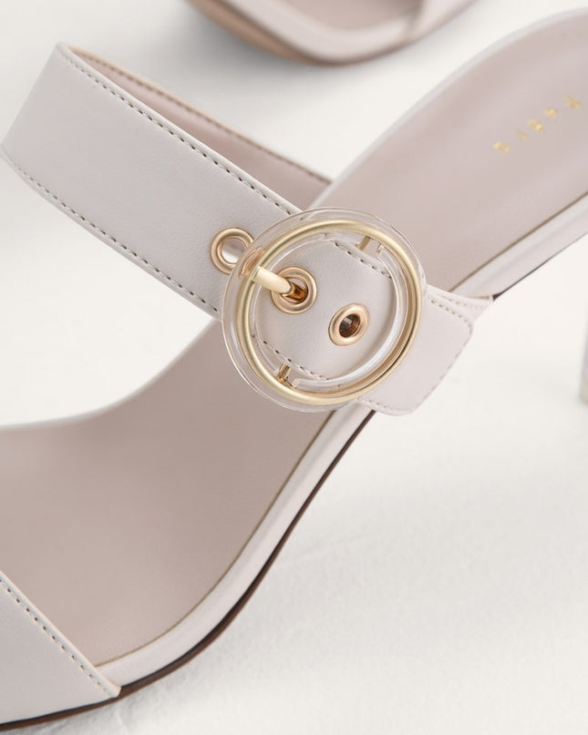 Buckled Heeled Sandals