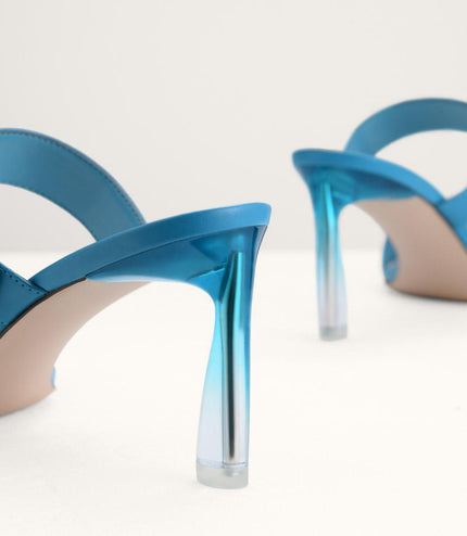 Buckled Heeled Sandals