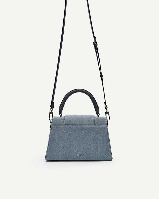 PEDRO Studio Kate Leather & Denim Handbag