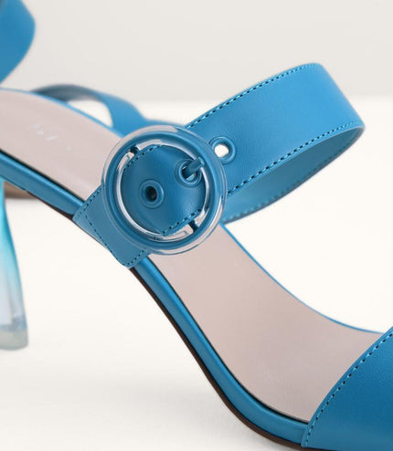 Buckled Heeled Sandals