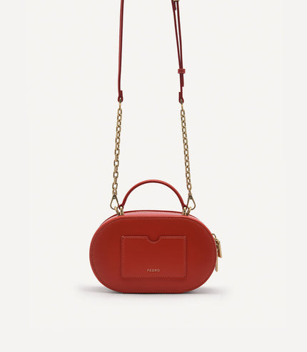 PEDRO Studio Cara Leather Mini Shoulder Bag in Pixel