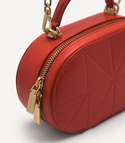 PEDRO Studio Cara Leather Mini Shoulder Bag in Pixel